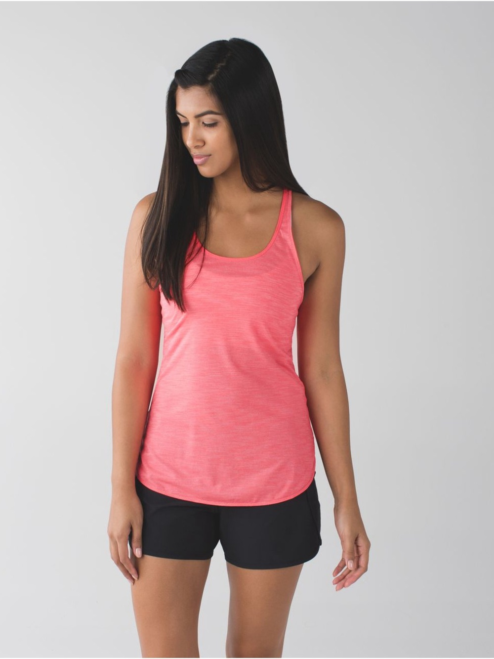 Lululemon What The Sport Singlet – Coral Pink, Fits Size 2